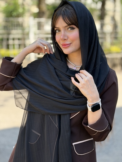 شال حریر لمه مدل ماریا کد ۲۱۸