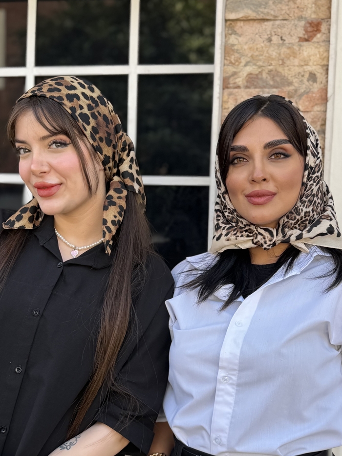 مینی اسکارف پلنگی کد ۱۵۸