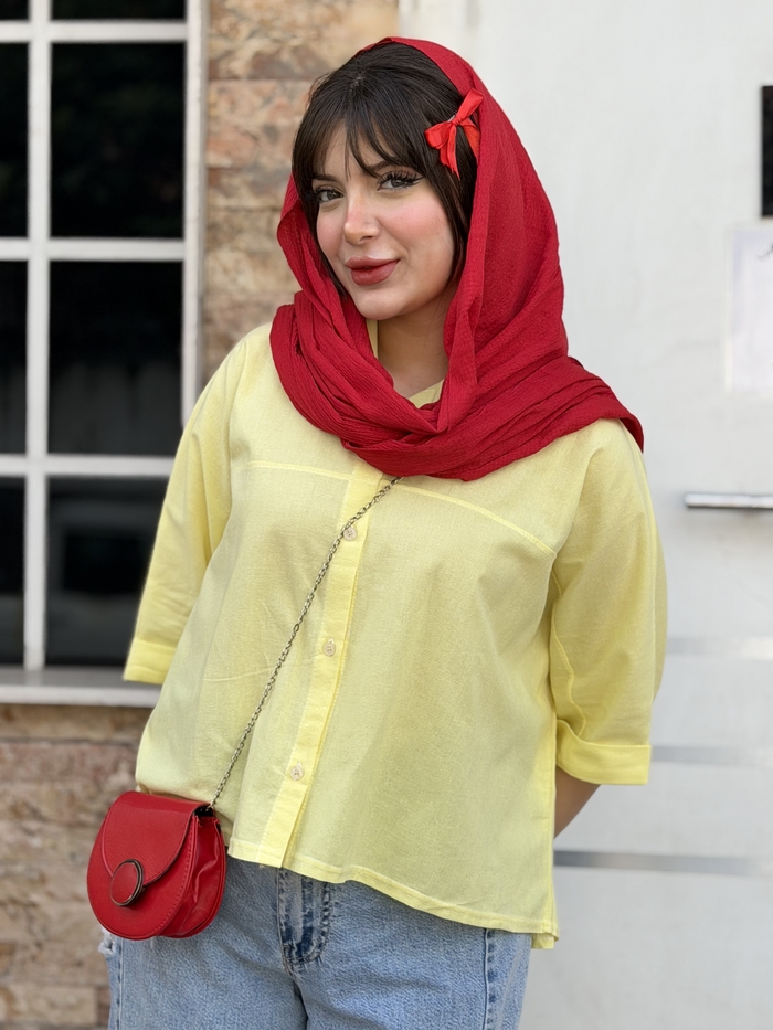 شومیز باکسی مدل پرنسس کد ۹۸۸