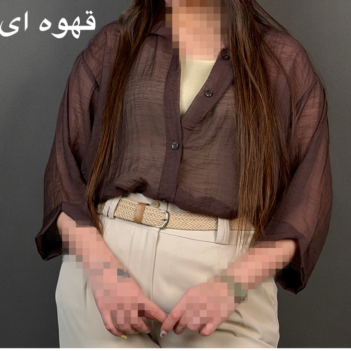 شومیز شیشه ای مدل بارانا 