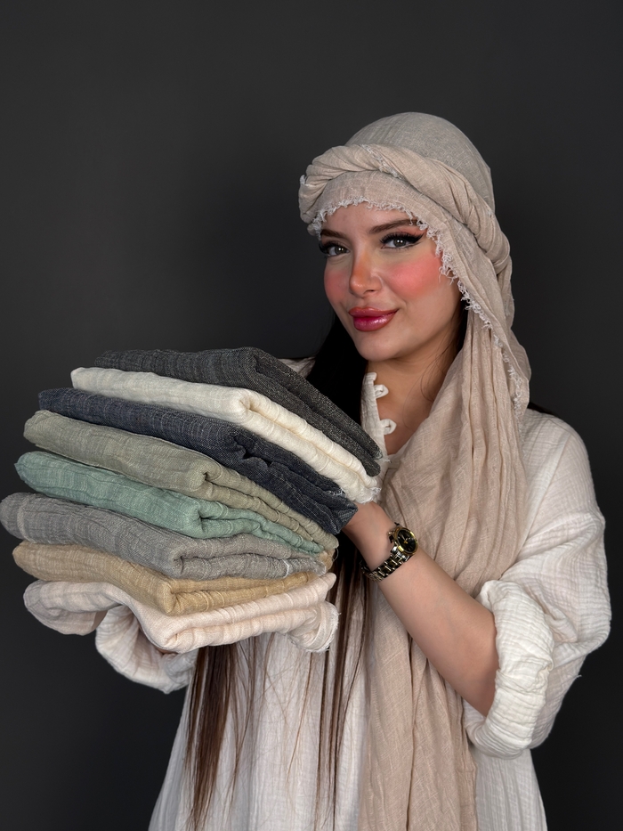 شال فلورانس لبه ریش کد sha001