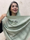 شال مخمل کبریتی سه خط