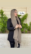 شال نخ پنبه پلیسه  وارداتی 