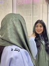شال دور ریش طرح دار