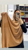 شال نخی صدفی رنگی 