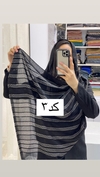شال نخی خامه دوزی منگوله دار