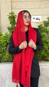 شال نخ پنبه پلیسه  وارداتی 