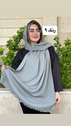 شال پفکی چهارفصل رنگی رنگی