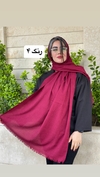شال پفکی چهارفصل رنگی رنگی