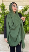 شال نخ پنبه پلیسه  وارداتی 