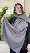 شال پفکی چهارفصل رنگی رنگی
