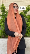 شال نخ پنبه پلیسه  وارداتی 