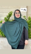 شال پفکی چهارفصل رنگی رنگی
