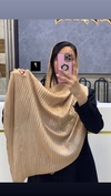 شال نخی صدفی مداد رنگی
