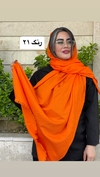 شال پفکی چهارفصل رنگی رنگی