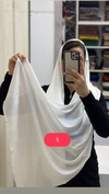 شال نخی خاویاری آویزدار