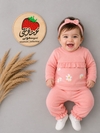بلوز شلوار گل بابونه کد ۱۳۳۴