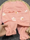 بلوز شلوار کبریتی گل بابونه کد ۱۱۴۷