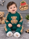 بلوز شلوار تدی سبز کد ۱۴۱۰
