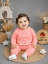 بلوز شلوار گل بابونه کد ۱۳۳۴