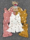 تاپ شلوارک دخترونه گل کد ۱۲۸۴