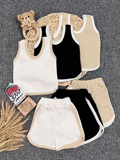 تاپ شلوارک اسپرت کد ۱۲۳۲