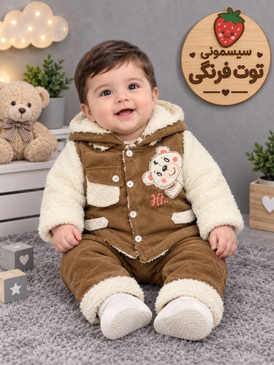 سویشرت شلوار خرس کد ۱۴۱۲