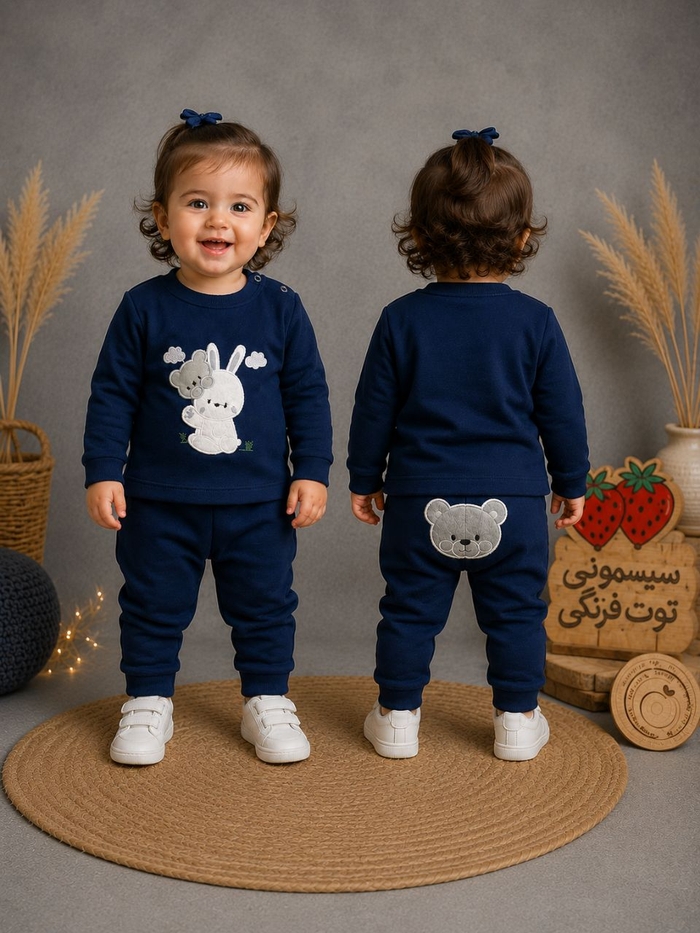 بلوز شلوار خرگوش و خرس کد ۱۳۶۸