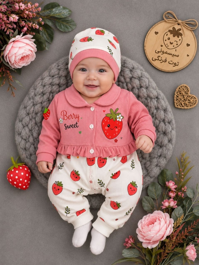 سرهمی توت فرنگی کد ۱۳۶۴