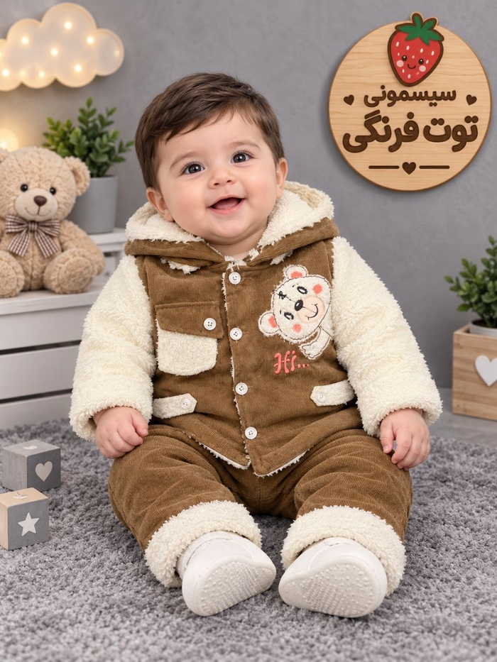 سویشرت شلوار خرس کد ۱۴۱۲