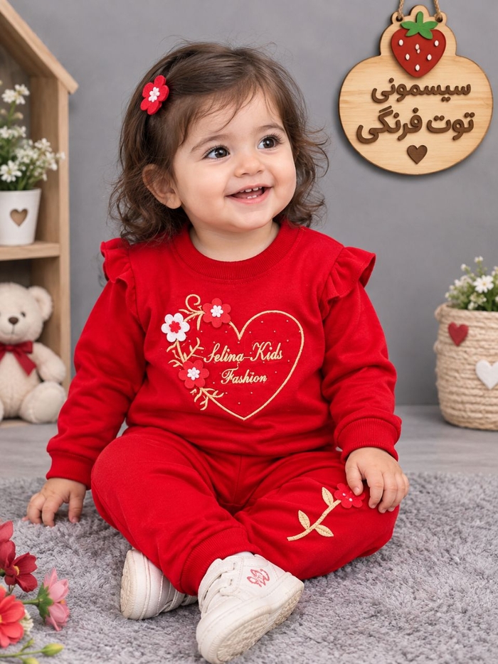 بلوز شلوار گلدوزی کد ۱۳۸۳