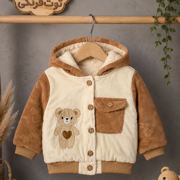 کاپشن تدی کد ۱۳۶۵ | سیسمونی توت فرنگی