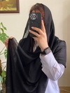 شال کنفی ساده دور ریش