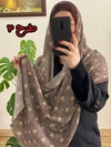 شال کشمیری بژ