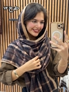 شال مخمل موهر چاپی 
