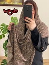 شال کشمیری بژ