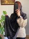 شال نخی شاین برفکی لبه عدسی