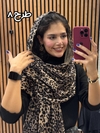 شال مخمل موهر چاپی 