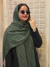 شال نخی شاین برفکی لبه عدسی