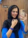 روسری ژاکارد دور دوخت