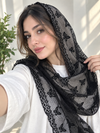شال گیپور دستک دار پروانه