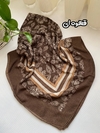 روسری نخی گل درشت 