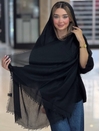 شال کنفی ساده دور ریش