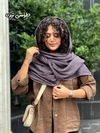 شال برشکا ساده و شاین دور زری ایراد دار 88000 تومان