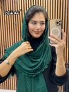 شال نخی پاییزه خطی چهار ریش