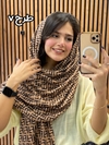 شال مخمل موهر چاپی