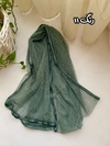 شال حریر عنکبوتی دور گان وارداتی