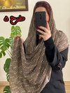 شال کشمیری بژ