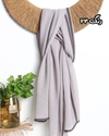 شال نخی کولر دار