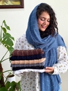 شال نخی شکوفه 
